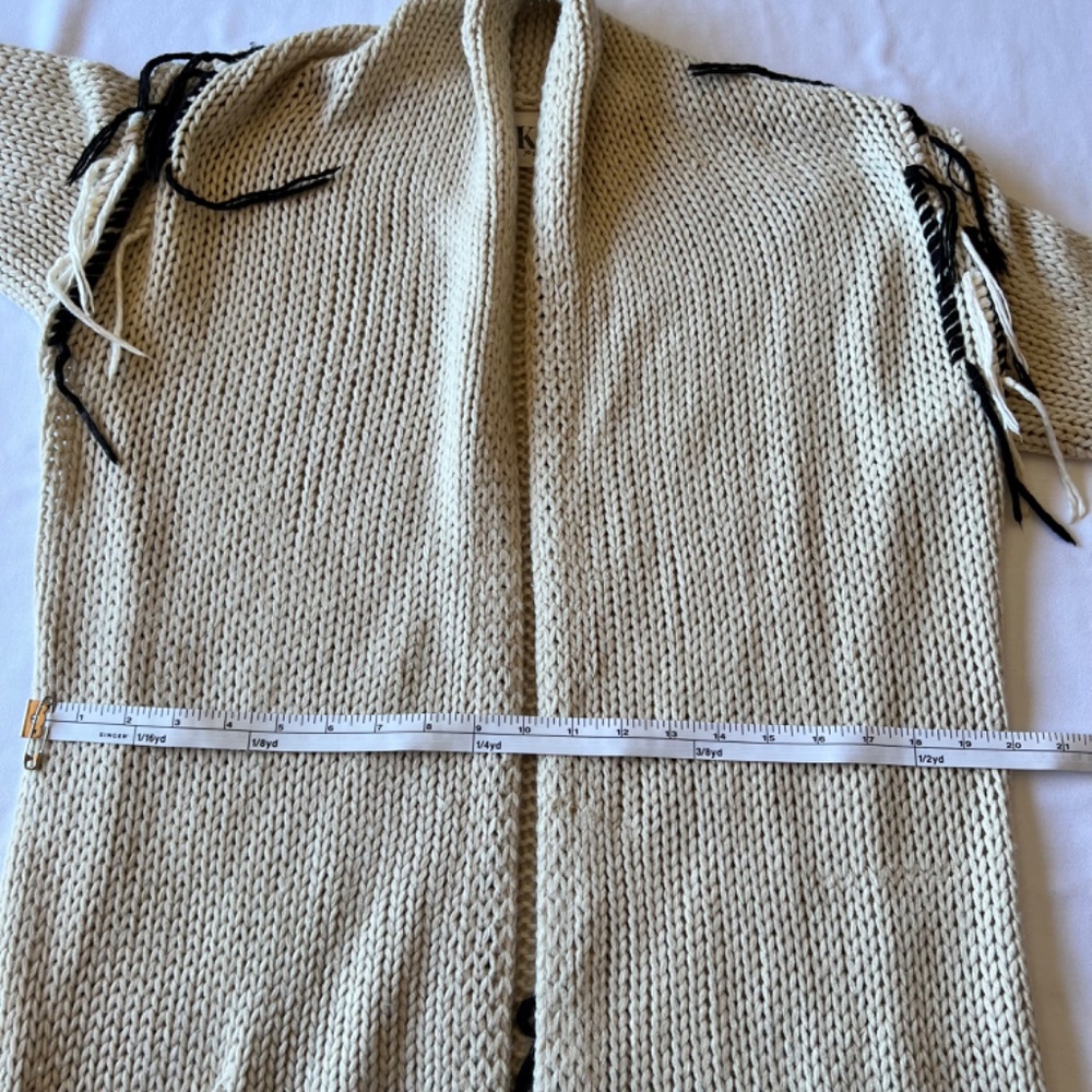 For Love and Lemons oversized size S Denver long cardigan - Picture 7 of 11